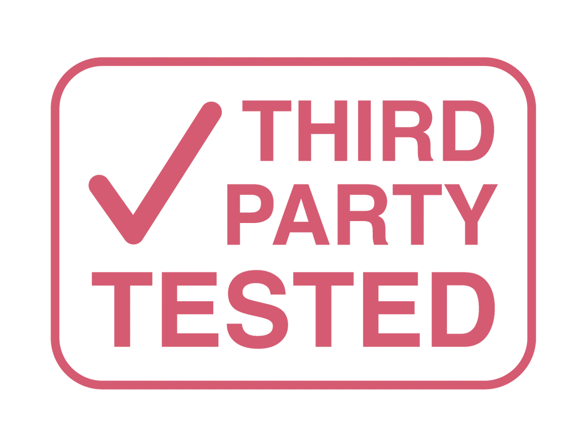 Third-party tested