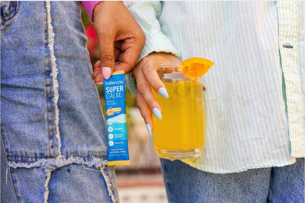 Balancia SuperCalm served as a daily ritual